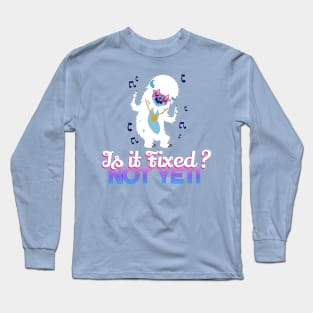 Is it fixed? Not yeti Long Sleeve T-Shirt